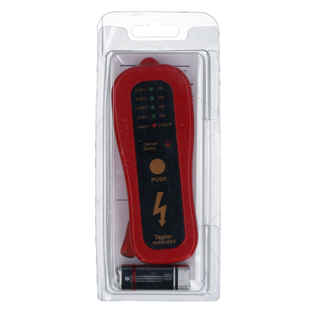 Fence tester with LED display