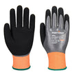 Portwest AP51 Cut F15 Nitrile Aqua Glove Grey/Black