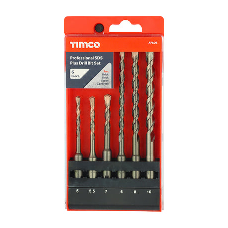 Timco Professional SDS Plus Drill Bit Set