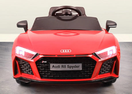 Licensed Audi R8 Spyder 12V Electric Ride On Car (Red)