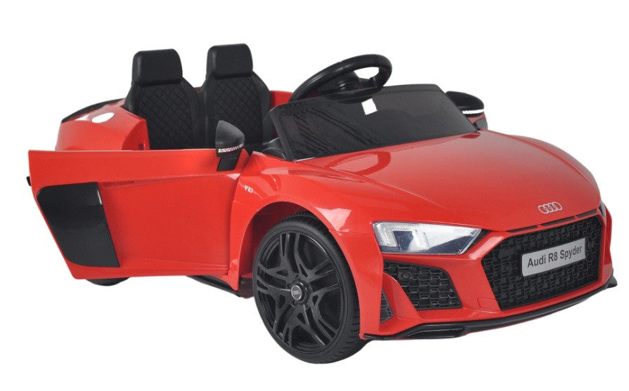 Licensed Audi R8 Spyder 12V Electric Ride On Car (Red)