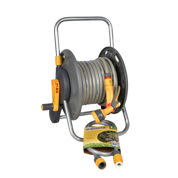 Hozelock 45m Assembled Hose Reel with 25m hose