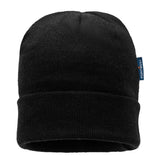 Portwest B013 Insulated Knit Beanie Black
