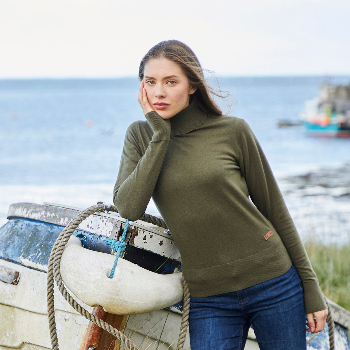 Ridgeline Women's Melford Knit Roll Neck