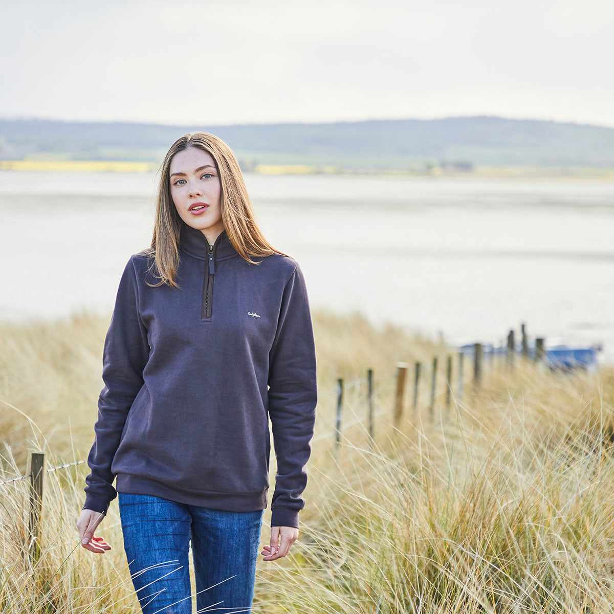 Ridgeline Women's Brancaster 1/4 Zip Top