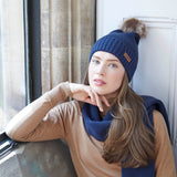 Ridgeline Baltic Bobble Hat & Scarf Set