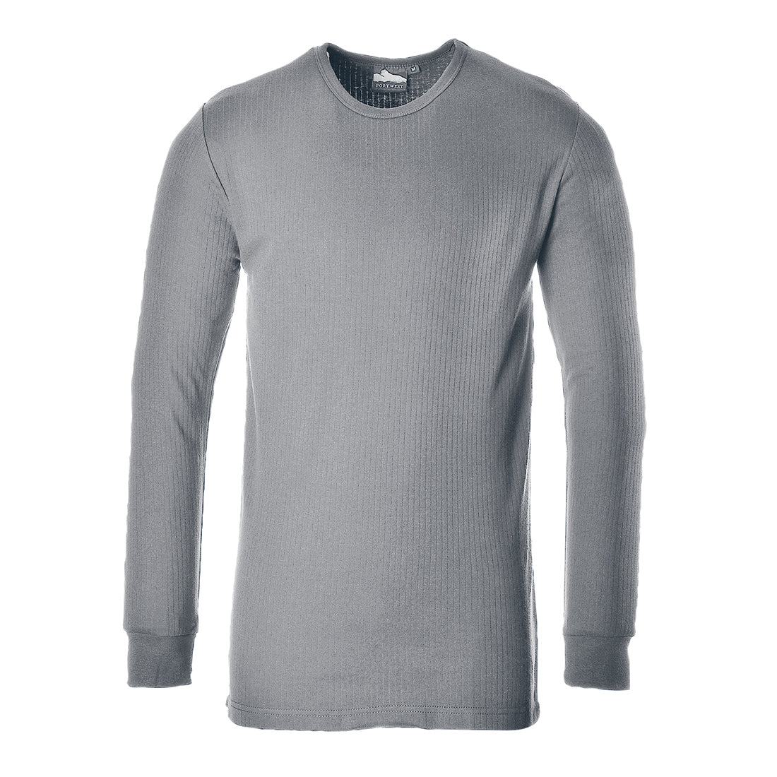 Portwest B123 Thermal T-Shirt Long Sleeve Grey