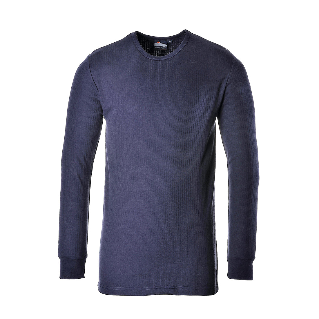 Portwest B123 Thermal T-Shirt Long Sleeve Navy