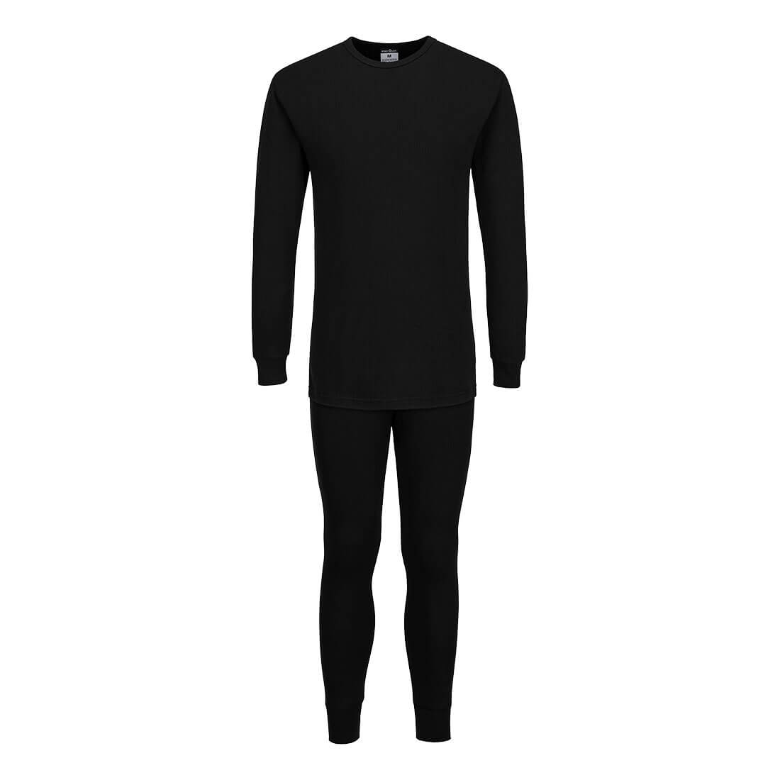 Portwest B127 Thermal Base Layer Set Black