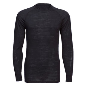 Portwest B183 Merino Wool Crewneck Baselayer Top Black