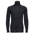 Portwest B184 Merino Wool 1/4 Zip Baselayer Top Black