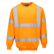 Portwest B303 Hi-Vis Sweatshirt Orange