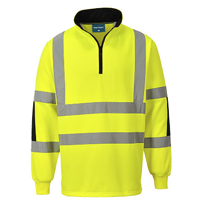 Portwest B308 Xenon Hi-Vis Rugby Shirt