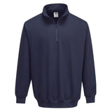 Portwest B309 Sorrento 1/4 Zip Neck Sweatshirt Navy