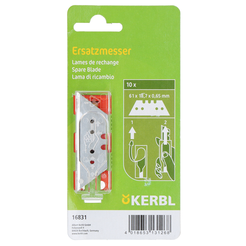 Hoofbandage knife spare blades