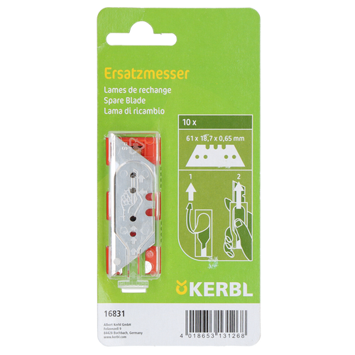 Hoofbandage knife spare blades