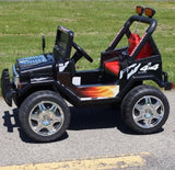 Drifter Raptor Powerful 12V Electric Ride on Jeep (Black)