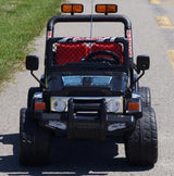 Drifter Raptor Powerful 12V Electric Ride on Jeep (Black)
