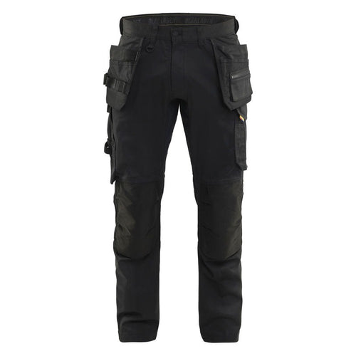 BLAKLADER 175018329900 Craftsman Trousers with stretch, Black
