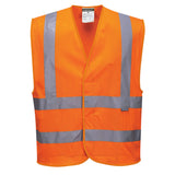 Portwest C370 Hi-Vis Mesh Band and Brace Vest Orange
