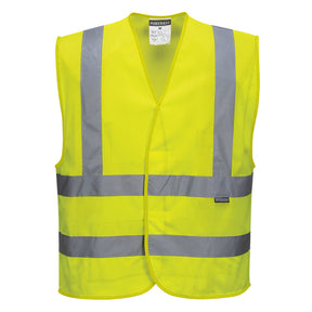 Portwest C370 Hi-Vis Mesh Band and Brace Vest Yellow