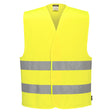 Portwest C474 Hi-Vis Two Band Vest Yellow