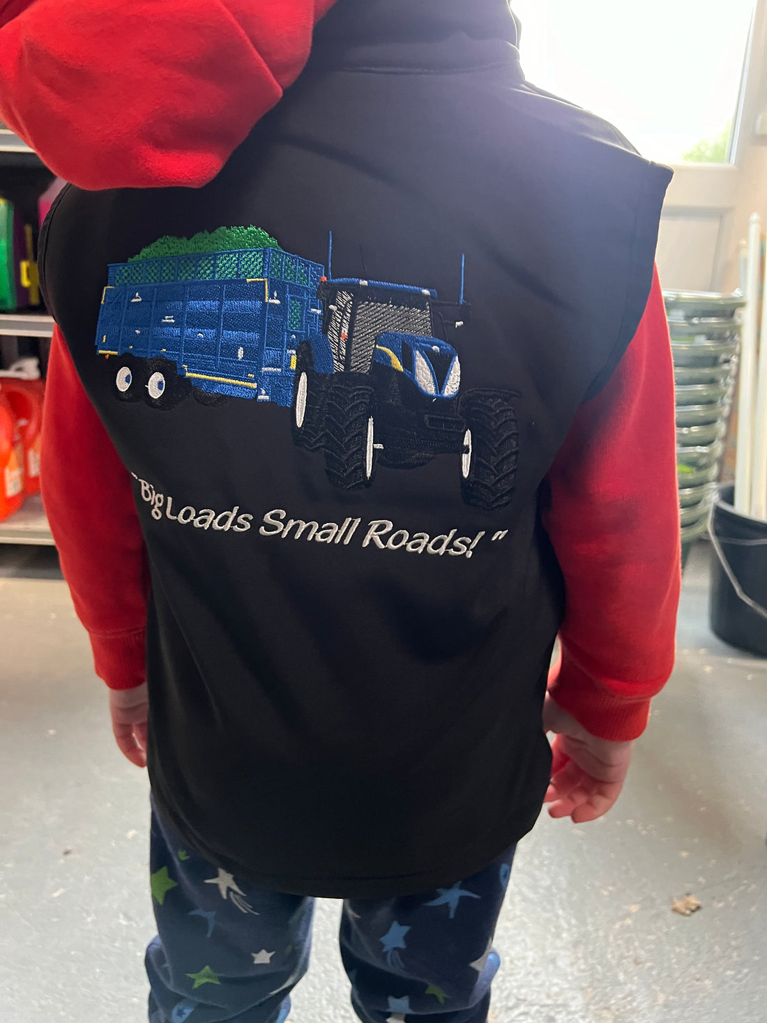 Kids Gilet Blue &amp; True