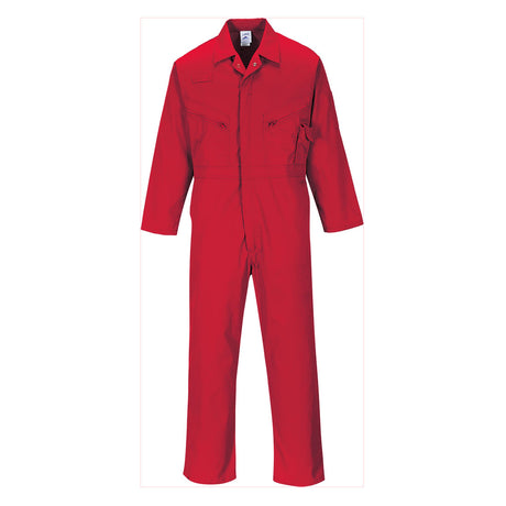 Portwest C813 Liverpool Zip Coverall Red