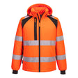 Portwest CD809 WX2 Eco Hi-Vis Padded Softshell (2L) Orange/Black