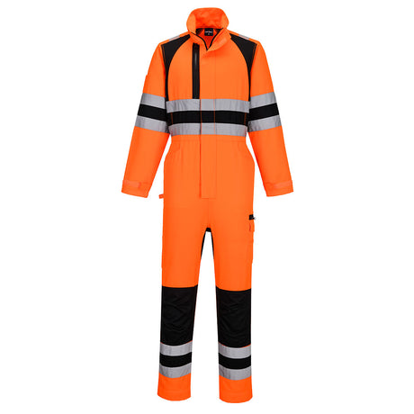 Portwest CD855 WX2 Eco Hi-Vis Coverall Orange/Black