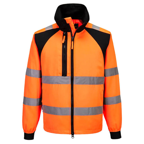 Portwest CD861 WX2 Eco Hi-Vis Work Jacket Orange/Black