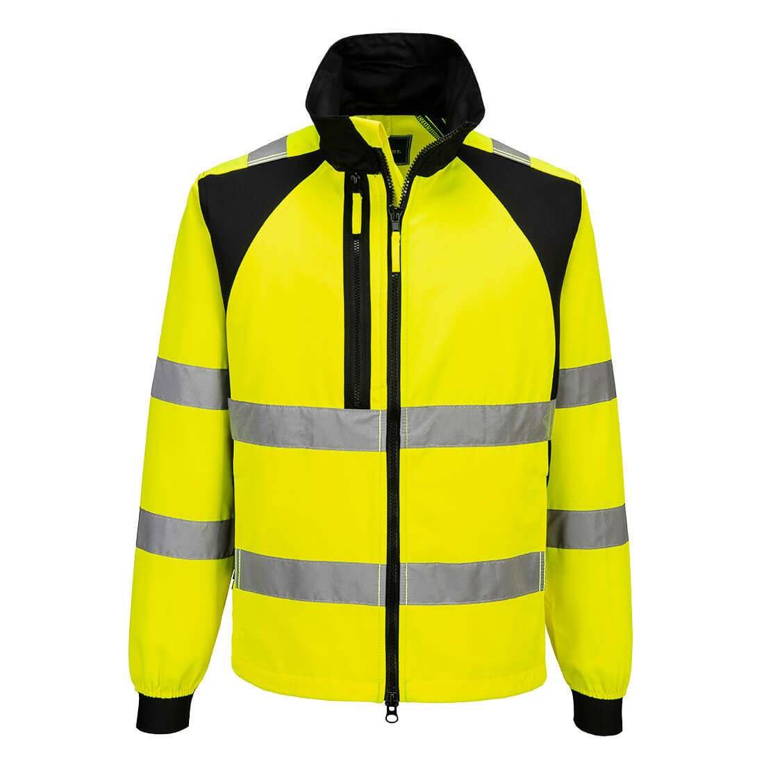 Portwest CD861 WX2 Eco Hi-Vis Work Jacket Yellow/Black