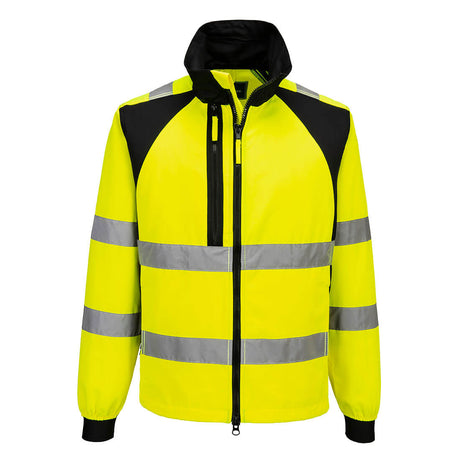 Portwest CD861 WX2 Eco Hi-Vis Work Jacket Yellow/Black