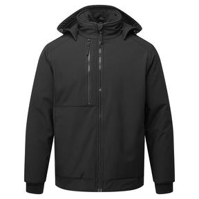 Portwest CD874 WX2 Eco Hooded Insulated Softshell (2L) Black