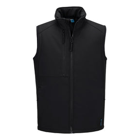 Portwest CD877 WX2 Eco Insulated Softshell Bodywarmer (2L) Black