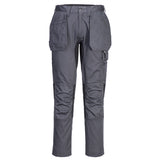 Portwest CD883 WX2 Eco Stretch Holster Trousers Metal Grey