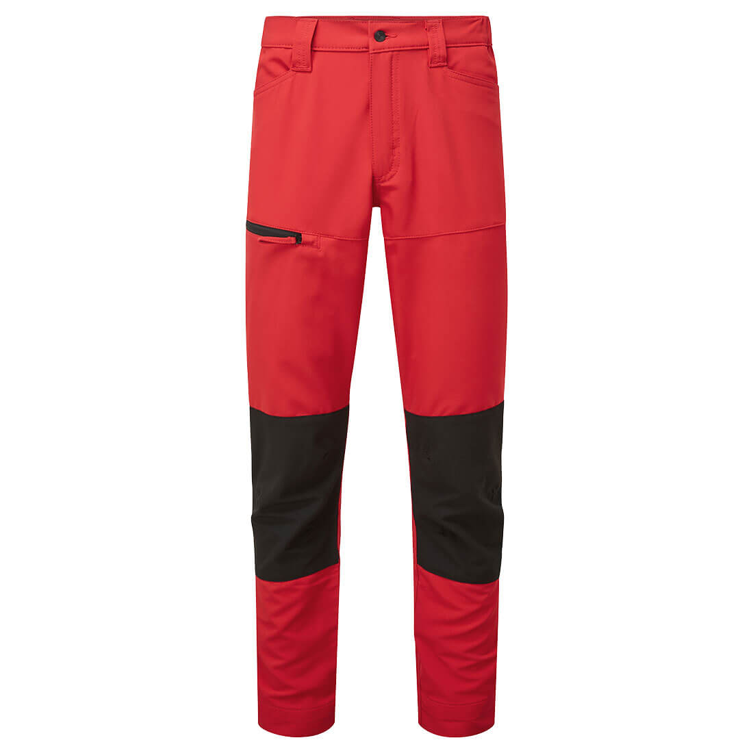 Portwest CD886 WX2 Eco Stretch Service Trousers Deep Red