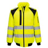 Portwest CD898 WX2 Hi-Vis 2-in-1 Pilot Jacket Yellow/Black