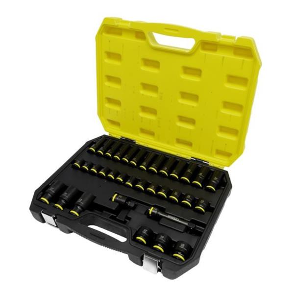 Tundra 34 Piece 1/2" Drive Impact Socket Set
