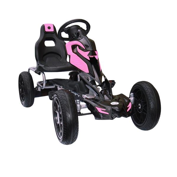 Thunder Eva Rubber Go Kart Pink