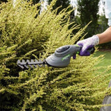 Battery-Powered Lawn/Shrub Trimmer With Telescopic Handle