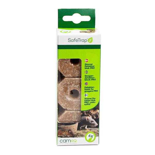 SafeTrap Non-Toxic Detector blocks for rodents