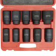 Jefferson 10pc 3/4'' Impact Socket Set (24