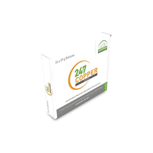 AGRIMIN 24/7 COPPER CATTLE 24'S