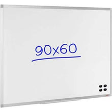 Wall Mountable Magnetic Whiteboard Lacquered Steel 90 x 60 cm