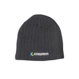 Kaiwaka Cable Knit Beanie Grey