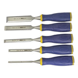 IRWIN CHISEL SET 5 PIECE POUCH