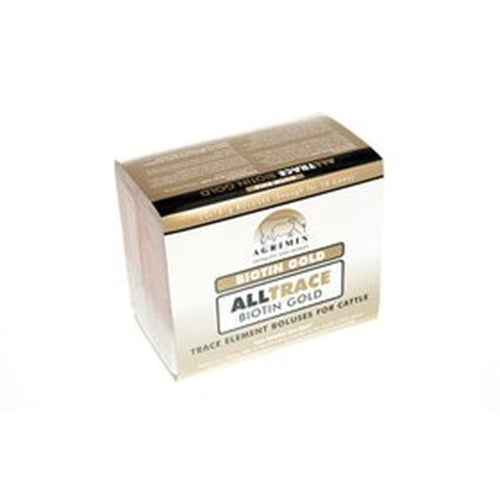 Alltrace Biotin Gold Bolus Cattle 20S