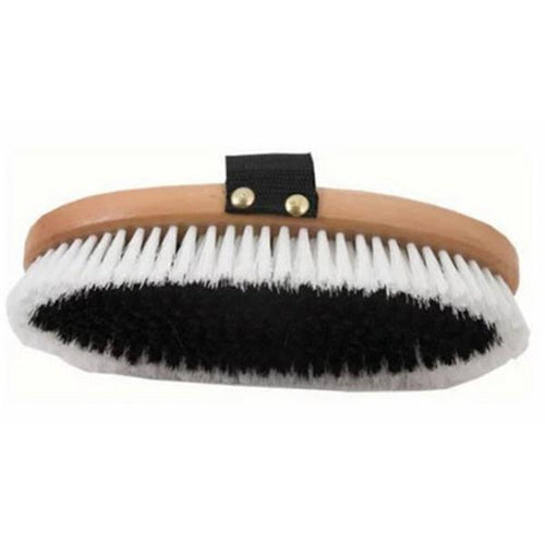 BODY BRUSH VARNISHED WOODEN BACK