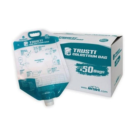 Trusti tuber colostrum bags